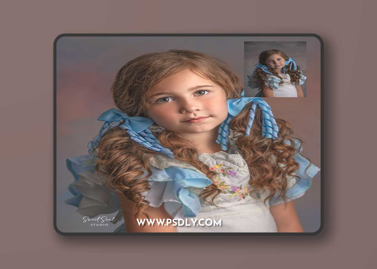 Sweet Soul Studio - Fine Art Painterly Portrait Actions Collection 1 Sweet Soul Studio - Fine Art Painterly Portrait Actions Collection