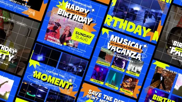Videohive Birthday Party Instagram Post 47578476 1 Videohive Birthday Party Instagram Post 47578476