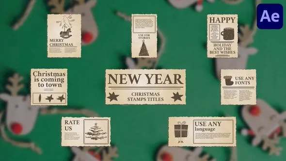 Videohive Christmas Stamps Titles for After Effects 49741877 1 Videohive Christmas Stamps Titles for After Effects 49741877