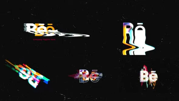Videohive Glitch Logo 5in1 49548878 1 Videohive Glitch Logo 5in1 49548878