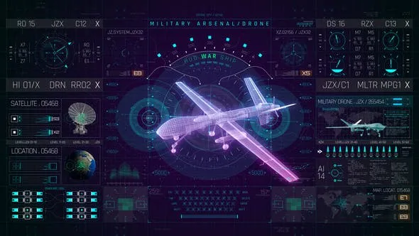 Videohive HUD PRO Military Drone 50027089 1 Videohive HUD PRO Military Drone 50027089
