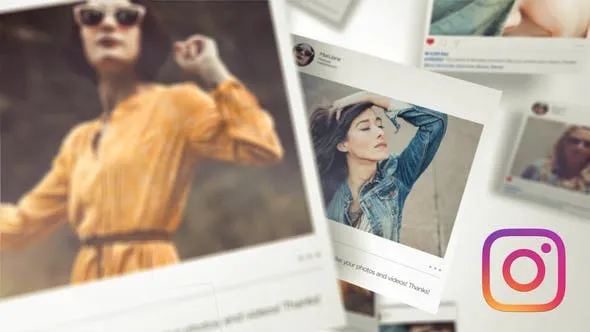 Videohive Instagram Fotos Folding Logo 49642800 1 Videohive Instagram Fotos Folding Logo 49642800