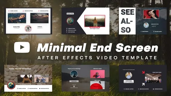 Videohive Minimal End Screens 49696277 1 Videohive Minimal End Screens 49696277