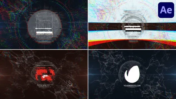 Videohive Organic Glitch Logo for After Effects 50069321 1 Videohive Organic Glitch Logo for After Effects 50069321