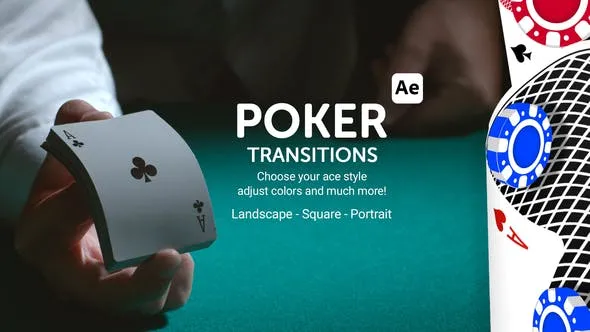 Videohive Poker Transitions for After Effects 49986241 1 Videohive Poker Transitions for After Effects 49986241