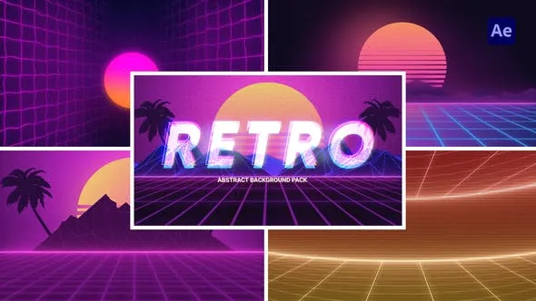 Videohive Retro Abstract Background Loop 46484672 1 Videohive Retro Abstract Background Loop 46484672