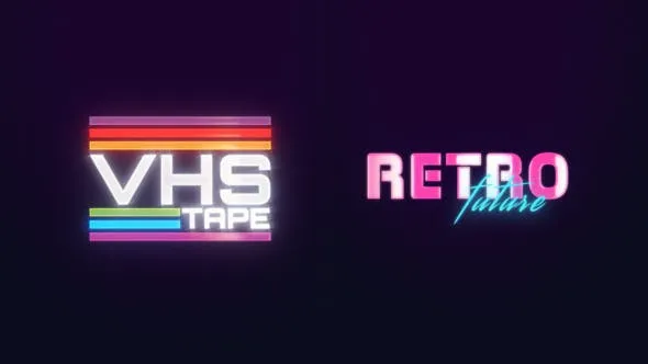 Videohive Retro Future Laser Logo 49723781 1 Videohive Retro Future Laser Logo 49723781