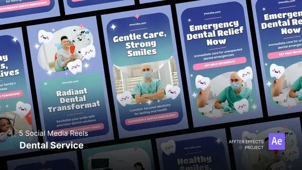 Videohive Social Media Reels - Dental Service After Effects Template 50070965 1 Videohive Social Media Reels - Dental Service After Effects Template 50070965