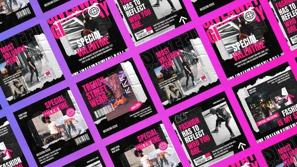 Videohive Valentine Streetwear Posts 49574946 1 Videohive Valentine Streetwear Posts 49574946