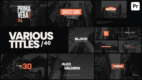 Videohive Various Titles 40 49868700 1 Videohive Various Titles 40 49868700