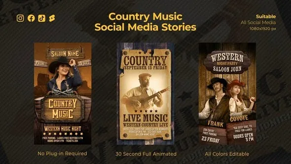 Videohive Western Music Instagram Stories 49859957 1 Videohive Western Music Instagram Stories 49859957