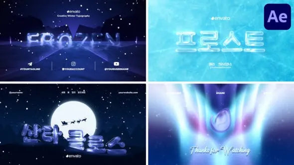 Videohive Winter Typography for After Effects 49961797 1 Videohive Winter Typography for After Effects 49961797