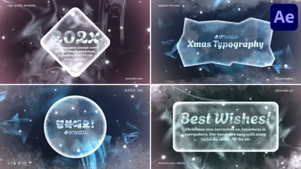 Videohive Xmas Typography for After Effects 49716215 1 Videohive Xmas Typography for After Effects 49716215