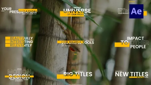 Videohive Yellow Corporate Titles 50055642 1 Videohive Yellow Corporate Titles 50055642