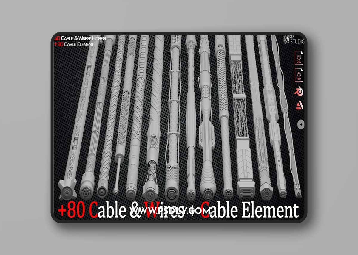 +80 Cable ,Wires, Hoses and Cable Element 1 +80 Cable ,Wires, Hoses and Cable Element
