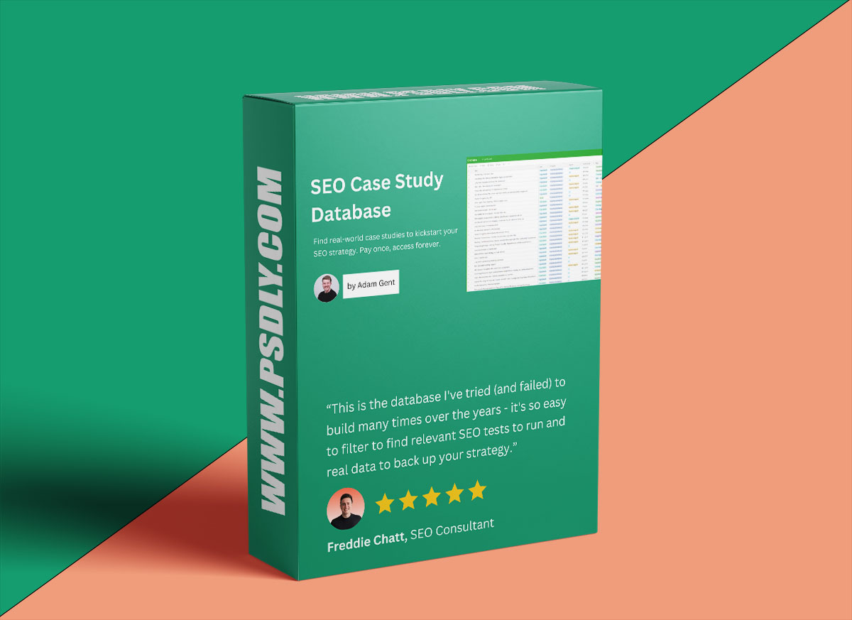 Adam Gent – SEO Case Study Database 2023 1 Adam Gent – SEO Case Study Database 2023