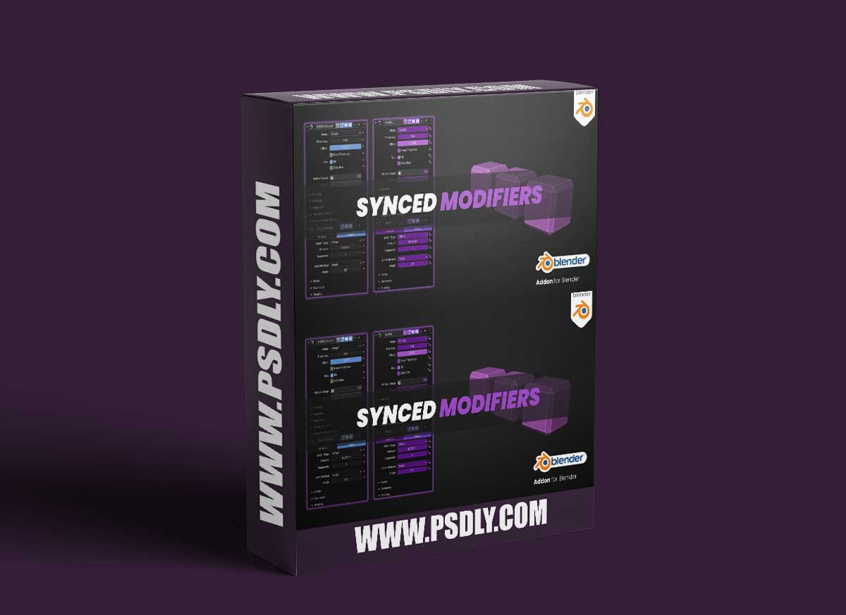 Blender 4 – Synced Modifiers v2.3 1 Blender 4 – Synced Modifiers v2.2