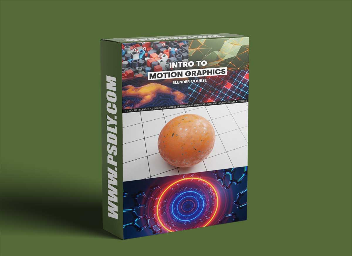 Blender Market - Intro To Motion Graphics (Blender Course) 1 Blender Market - Intro To Motion Graphics (Blender Course)