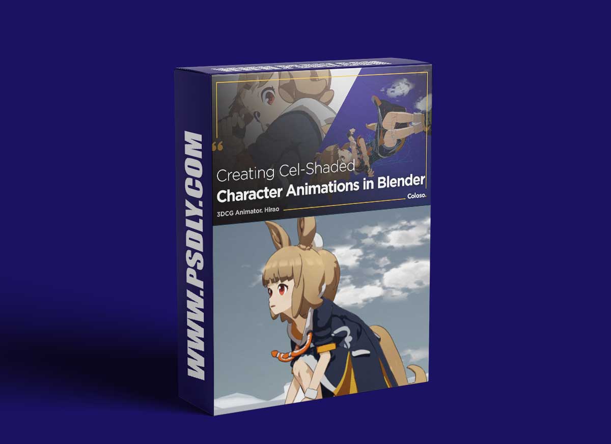 COLOSO - Creating Cel-Shaded Character Animations with Blender - 3DCG Animator, Hirao 1 COLOSO - Creating Cel-Shaded Character Animations with Blender - 3DCG Animator, Hirao