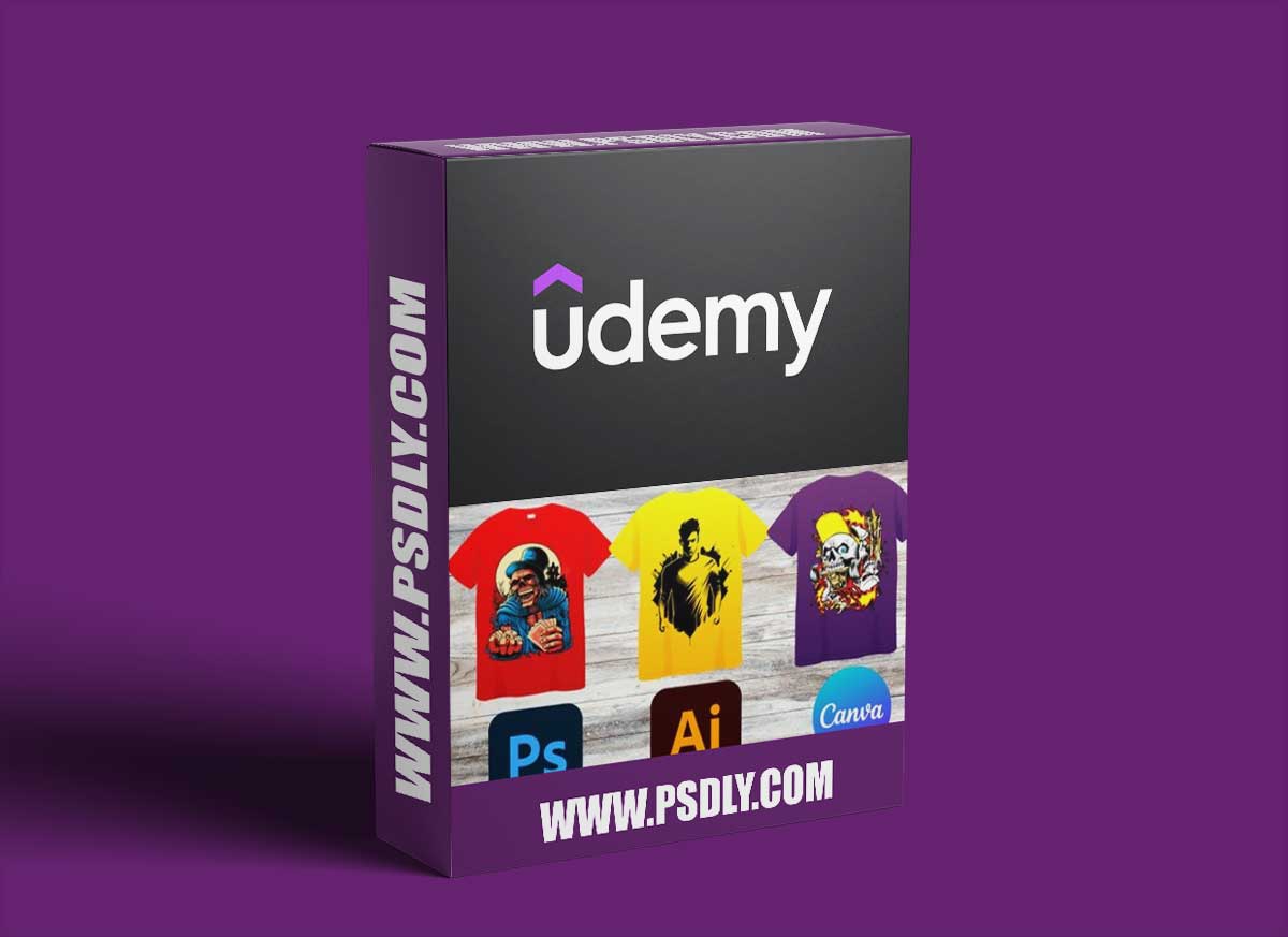 Learn T-Shirt Design With Photoshop Illustrator And Canva 1 Learn T-Shirt Design With Photoshop Illustrator And Canva