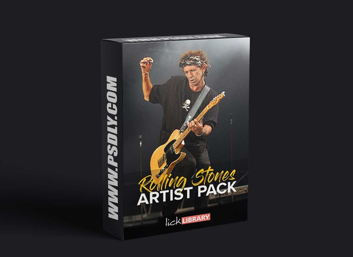 Lick Library - Rolling Stones Artist Pack 1 Lick Library - Rolling Stones Artist Pack