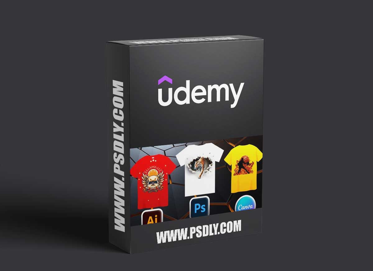 T-Shirt Design Bootcamp: Photoshop, Illustrator & Canva 1 T-Shirt Design Bootcamp: Photoshop, Illustrator & Canva