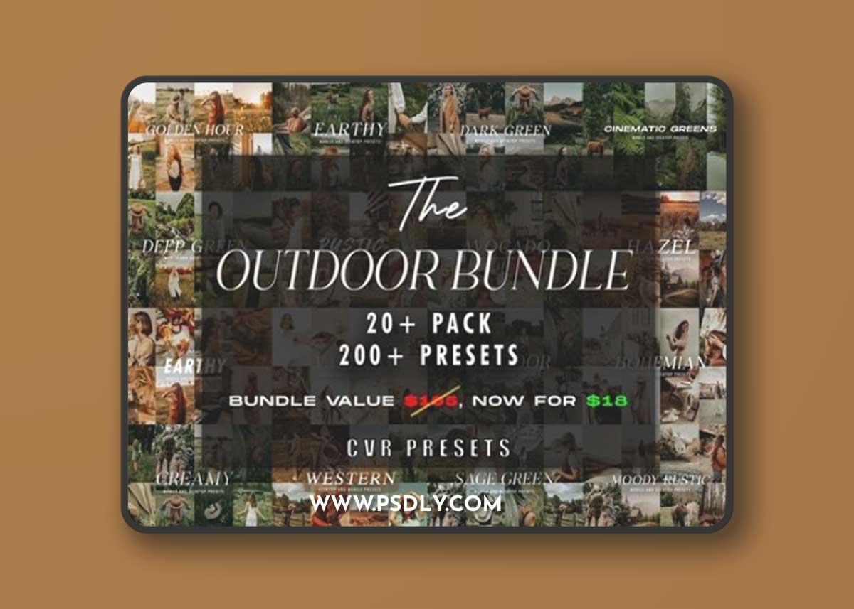The Outdoor Lightroom Presets Bundle 87811273 1 The Outdoor Lightroom Presets Bundle 87811273