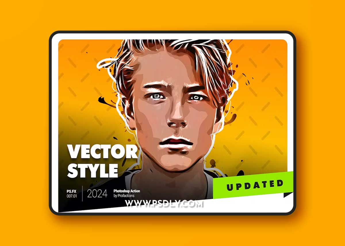 Vector Style Photoshop Action E8579EB 1 Vector Style Photoshop Action E8579EB