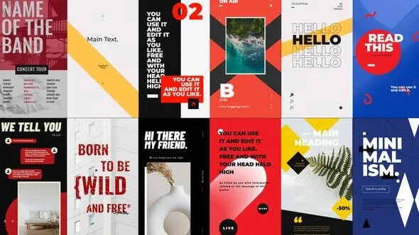 Videohive Bold Minimalism Stories Package 50470792 1 Videohive Bold Minimalism Stories Package 50470792