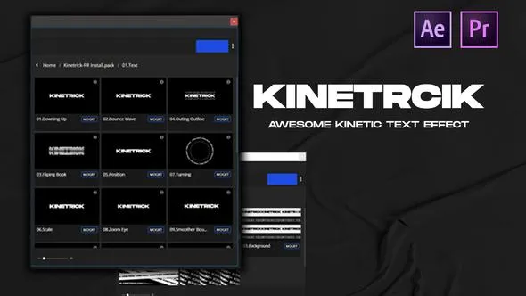 Videohive Kinetrick Text Effect 34112619 1 Videohive Kinetrick Text Effect 34112619