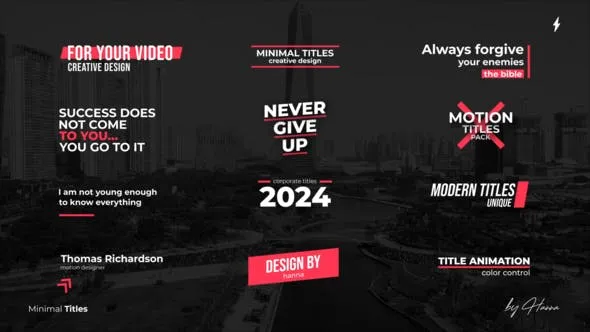 Videohive Minimal Titles 50472034 1 Videohive Minimal Titles 50472034