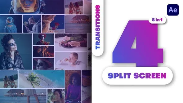 Videohive Multiscreen Transitions - 4 Split Screen - Vol. 03 50520033 1 Videohive Multiscreen Transitions - 4 Split Screen - Vol. 03 50520033