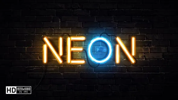 Videohive Neon Tube Logo Reveal 50440250 1 Videohive Neon Tube Logo Reveal 50440250
