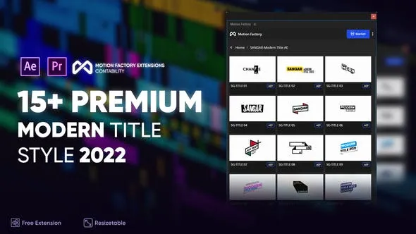 Videohive Sangar Modern Title Kit 34778471 1 Videohive Sangar Modern Title Kit 34778471