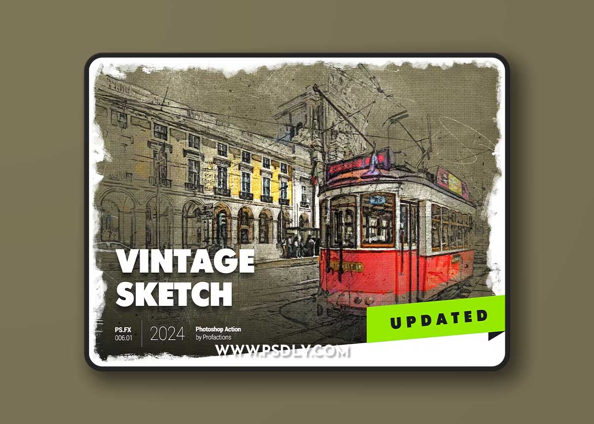 Vintage Sketch Photoshop Action 4D2575F 1 Vintage Sketch Photoshop Action 4D2575F