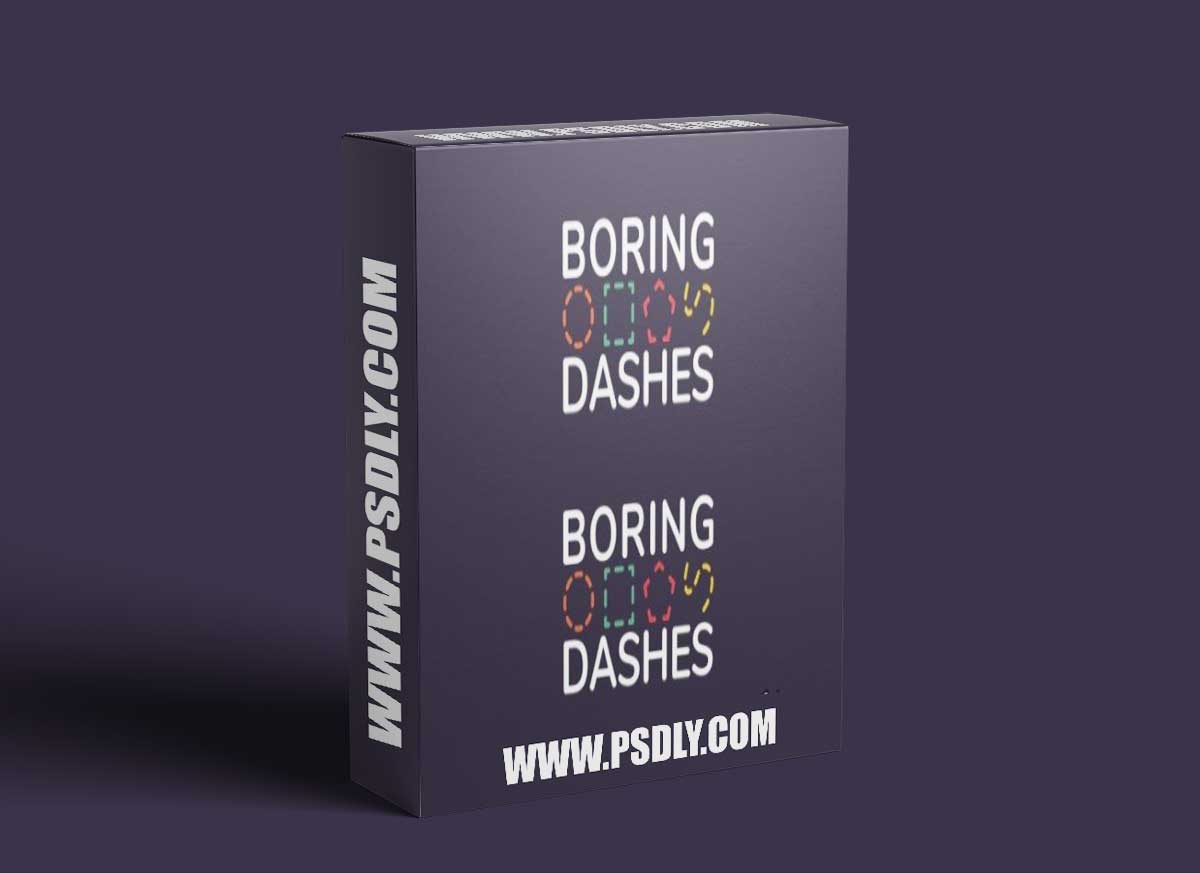 Aescripts BoringDashes v1.0 Win/Mac 1 Aescripts BoringDashes v1.0 Win/Mac