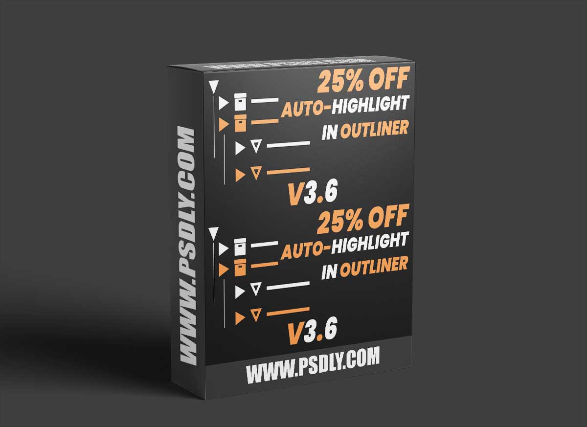 Auto-Highlight In Outliner v3.5.0 for Blender 1 Auto-Highlight In Outliner v3.5.0 for Blender