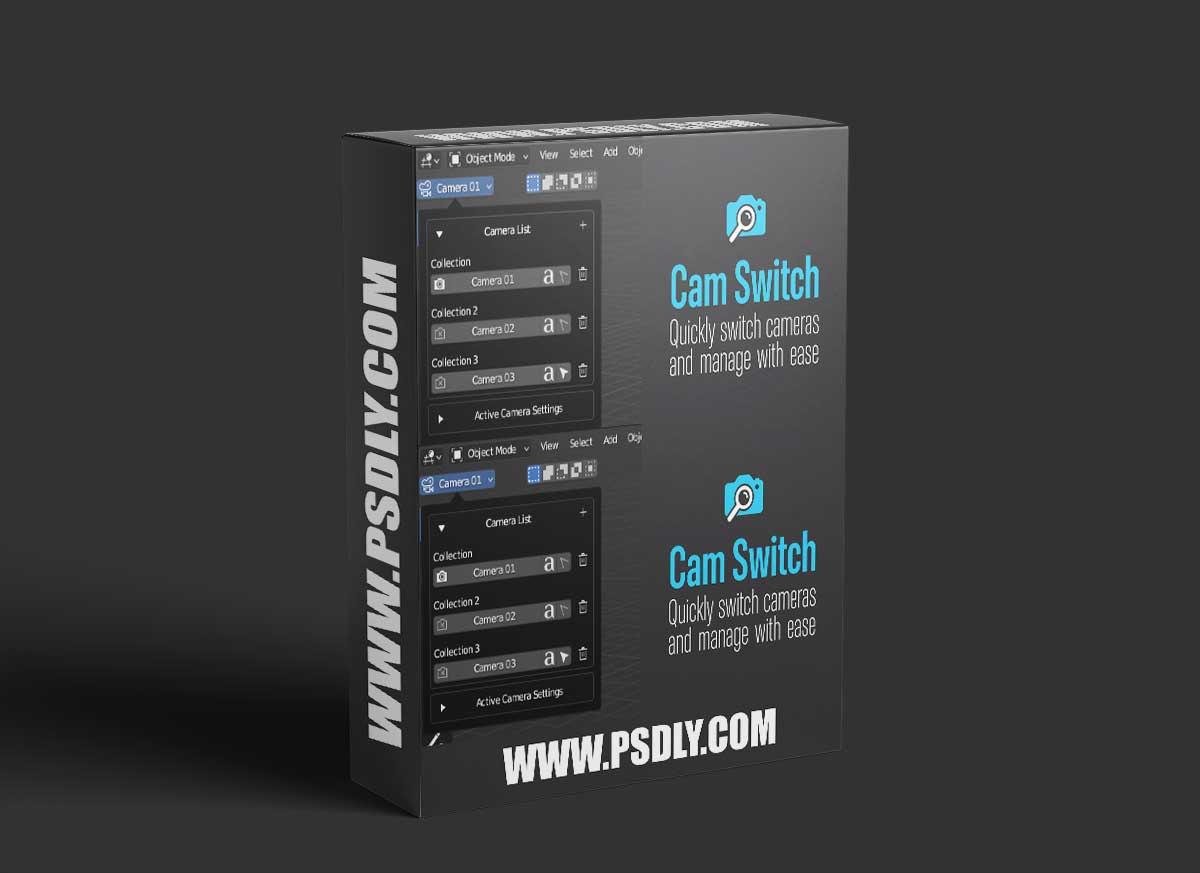 Blender - CamSwitch v1.1 1 Blender - CamSwitch v1.1