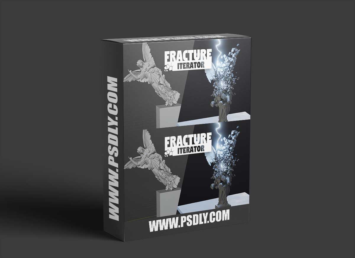 Blender Market - Fracture-Iterator v1.6 1 Blender Market - Fracture-Iterator v1.6