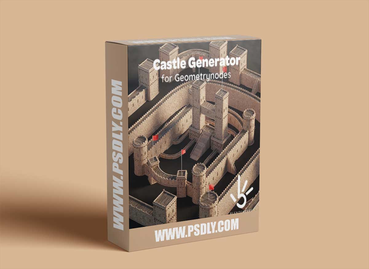 Blender – Castle Generator v0.1 1 Blender – Castle Generator v0.1