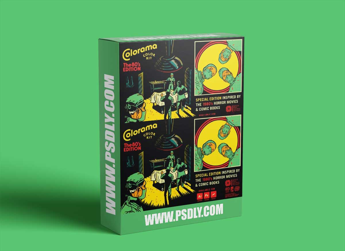 Colorama Color Kit - 80's Edition (Photoshop) 1 Colorama Color Kit - 80's Edition (Photoshop)