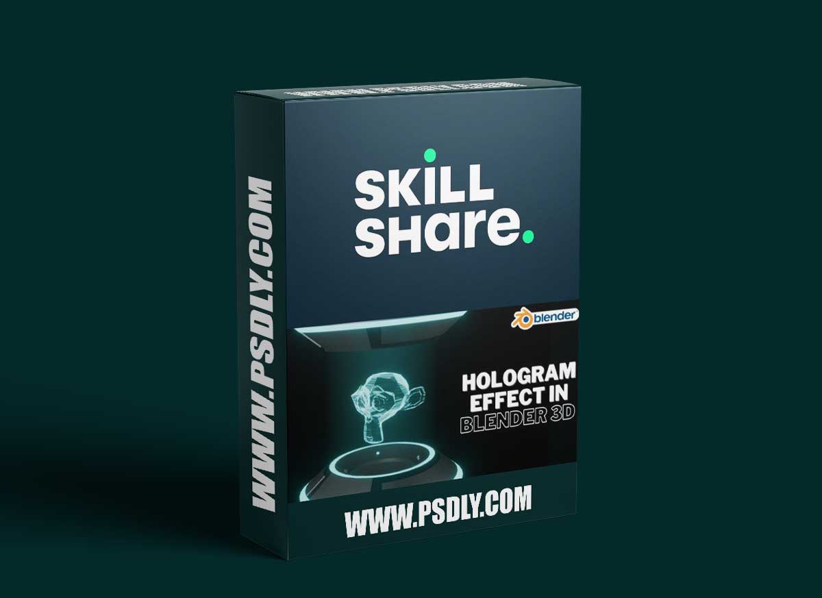 Hologram effect in Blender 3D 1 Hologram effect in Blender 3D