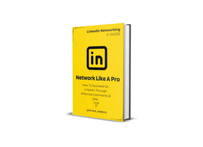 Mathew Warboys – Network Like A Pro On LinkedIn 1 Mathew Warboys – Network Like A Pro On LinkedIn