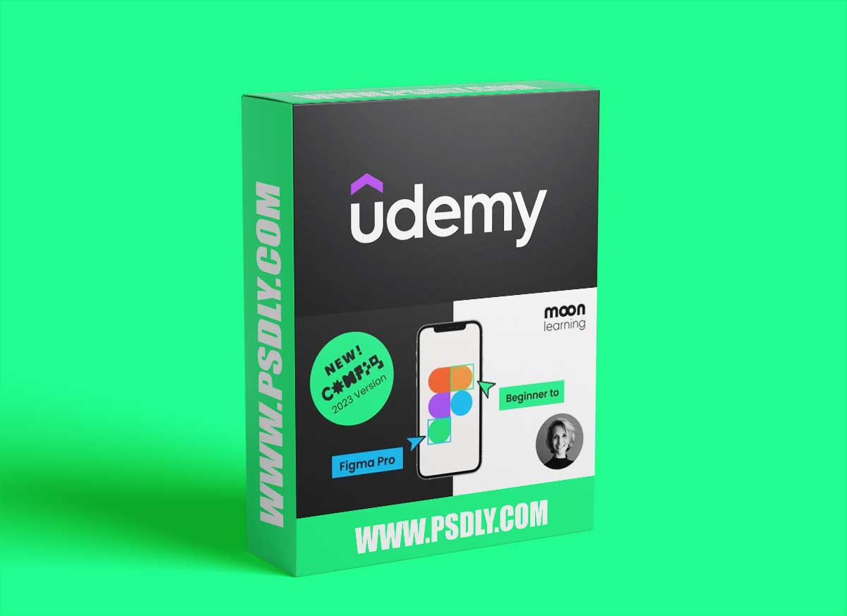 Udemy - NEW Figma 2023: Getting started the Beginner to Pro Class 1 Udemy - NEW Figma 2023: Getting started the Beginner to Pro Class