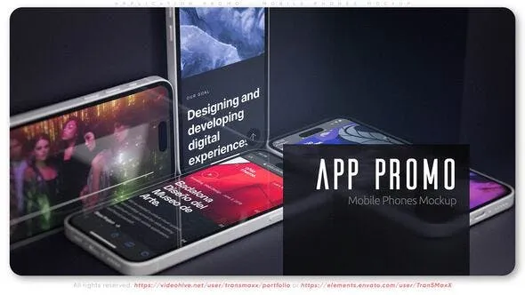 Videohive Application Promo - Mobile Phones Mockup 50751006 1 Videohive Application Promo - Mobile Phones Mockup 50751006