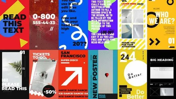 Videohive Bold Minimalism Posters Package 50546447 1 Videohive Bold Minimalism Posters Package 50546447
