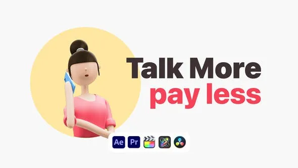 Videohive Explainer Girl Talking on Phone 50622959 1 Videohive Explainer Girl Talking on Phone 50622959