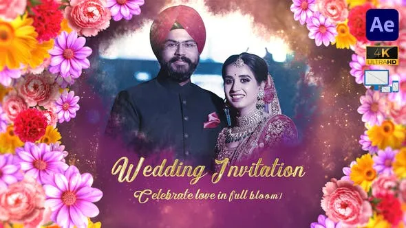 Videohive Indian Wedding Invitation Floral Slideshow 50825965 1 Videohive Indian Wedding Invitation Floral Slideshow 50825965