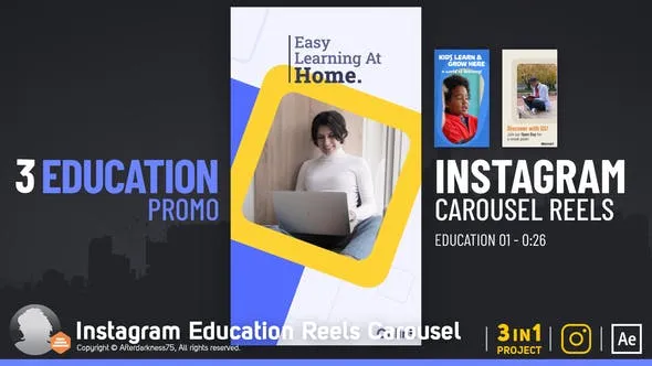 Videohive Instagram Education Reels Carousel 50685491 1 Videohive Instagram Education Reels Carousel 50685491