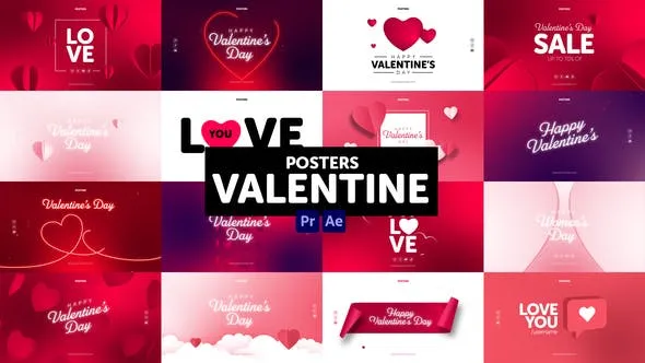 Videohive Posters Valentine 50711531 1 Videohive Posters Valentine 50711531